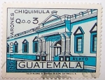 Stamps : America : Guatemala :  Instituto de Varones Chiquimula