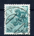 Stamps Japan -  Fujin dios del viento