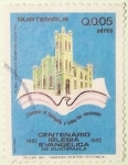 Stamps Guatemala -  Centenario de la Iglesia Evangelica