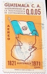 Stamps : America : Guatemala :  Sesquicentenario de La Independencia de Centroamerica