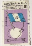 Stamps : America : Guatemala :  Sesquicentenario de la Independencia de Centroamerica