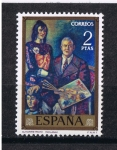 Sellos de Europa - Espaa -  Edifil  2078   Pintores   Solana  