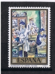 Stamps Spain -  Edifil  2081   Pintores   Solana  