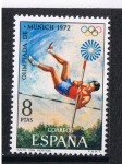 Stamps Spain -  Edifil  2101  XX   Juegos Olímpicos de Munich  