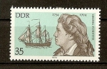 Stamps Germany -  Georg Forster.