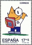 Stamps Europe - Spain -  ESPAÑA 1992 3218 Sello ** Juegos de la XXV Olimpiada Barcelona'92 Cobi filatélico Javier Mariscal