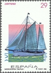 Stamps Spain -  ESPAÑA 1994 3315 Sello ** Barcos de época Saltillo Boats Ships