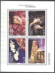Stamps Spain -  ESPAÑA 2004 4076 Sellos ** HB Indumentaria El Mantón Oleos de Soledad Fernandez
