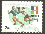 Stamps Hungary -  Campeonato mundial de fútbol Argentina 78