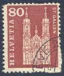 Stamps Switzerland -  Iglesias - St Gallen