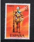 Stamps Spain -  Edifil  2141  Uniformes militares  