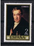 Stamps Spain -  Edifil  2147   Pintores   Vicente López Portaña  Día del Sello. Marco dorado  