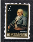 Sellos de Europa - Espaa -  Edifil  2151   Pintores   Vicente López Portaña  Día del Sello. Marco dorado  