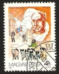 Stamps Hungary -  3119 - 75 anivº de la exploración a la Antártida, Roald Amundsen
