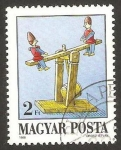 Stamps Hungary -  3178 - Juguete, un balancín