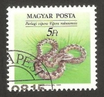 Stamps Hungary -  3226 - Reptil, víbora