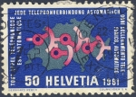Stamps Switzerland -  Todas las llamadas telefónicas son automáticas
