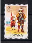 Stamps Spain -  Edifil  2168  Uniformes militares  