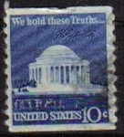 Sellos de America - Estados Unidos -  USA 1973 Scott 1510 Sello Monumento a Thomas Jefferson usado