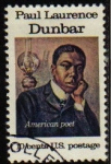 Stamps United States -  USA 1975 Scott 1554 Sello Poeta Americano Paul Laurence Dunbar usado