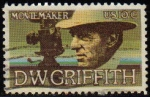 Stamps United States -  USA 1975 Scott 1555 Sello Cineasta David Wark Griffith usado
