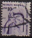 Stamps United States -  USA 1977 Scott 1592 Sello Elecciones Derechos del pueblo usado