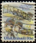 Stamps United States -  USA 1978 Scott C92 Sello Pioneros Aviacion Hermanos Wright usado