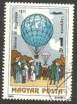 Stamps : Europe : Hungary :  450 - Globo del dr. Menner