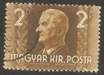 Stamps Hungary -  almirante miklos horthy, militar y político