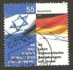 Stamps Germany -  40 anivº de la diplomacia Alemania Israel