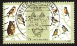 Stamps Germany -  100 anivº del estado de seebach, para la protección de las aves