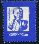 Stamps Uruguay -  Lavalleja