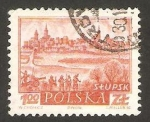 Stamps Poland -  villa de stupsk
