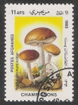 Stamps Afghanistan -  SETAS-HONGOS: 1.100.004,00-Bolétus (leccínum) scáber