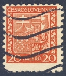 Sellos de Europa - Checoslovaquia -  escudo