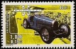 Stamps France -  Automóviles -  Bugatti  35
