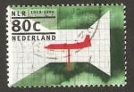Stamps Netherlands -  avión