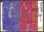 Stamps Netherlands -  wim kan y freek de jonge, artistas de cabaret