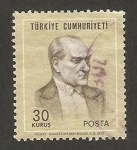 Stamps Turkey -  mustafa kehal ataturk