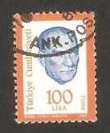 Stamps Turkey -  mustafa kehal ataturk