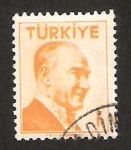 Stamps Turkey -  mustafa kehal ataturk