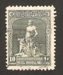 Stamps Turkey -  escultura de un herrero con un animal