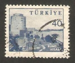 Stamps Turkey -  vista de rumeli hisari