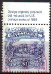 Stamps United States -  USA 1994 Scott 2590 Sello Saratoga La entrega del General John Burgoyne usado