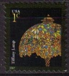 Sellos de America - Estados Unidos -  USA 2003 Scott 3757 Sello Lampara Tiffany usado