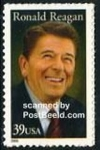 Stamps United States -  USA 2005 Scott 3897 Sello Nuevo Presidente 33º Ronald Wilson Reagan (06/02/1911-05/06/2004)