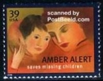Stamps United States -  USA 2006 Michel 4031 Sello Nuevo Amber Alert Alerta Naranja Salvar a los Niños