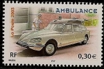 Sellos de Europa - Francia -  Ambulancia - Citroën DS