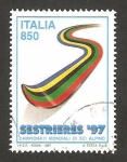 Stamps Italy -  campeonato mundial de esquí alpino