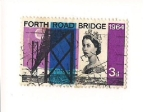 Stamps United Kingdom -  Forth road bridge